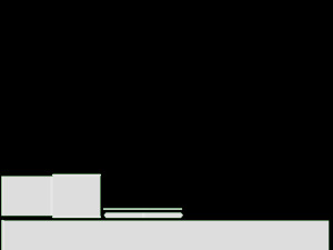 Store T-shaped 2-Way Merchandiser 3D-Modell