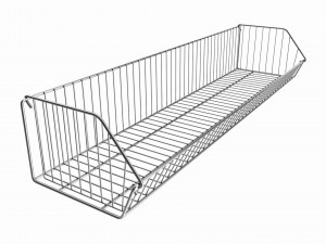 Store Wire Basket Shelf Modelo 3D