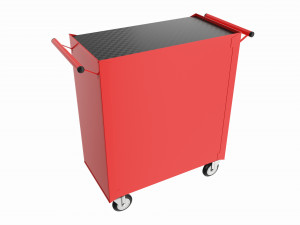 Toolbox cabinet trolley cart 3D-Modell