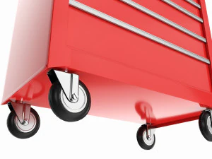 Toolbox cabinet trolley cart 3D Model