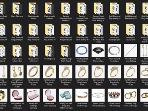 Jewelry items Modelo 3D