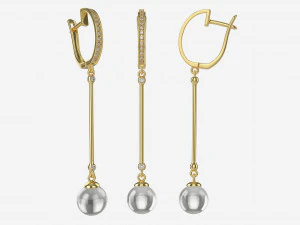 Jewelry items 3D Model