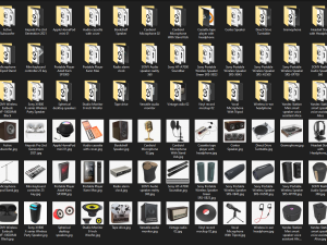 Audio devices and accessories Modello 3D