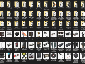 Audio devices and accessories 3D Model