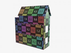 Child-girl room items Modello 3D