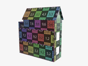 Child-girl room items 3D Model