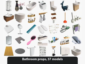 Articoli da bagno Modello 3D