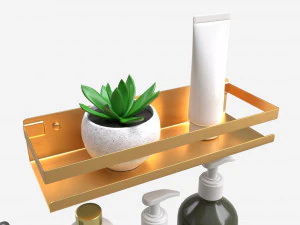 Bathroom items 3D Model