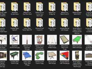 Развлекательные игры 3D Модель