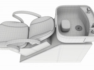 Hairdresser shop items 3D-Modell
