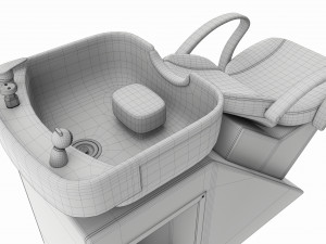 Hairdresser shop items 3D-Modell