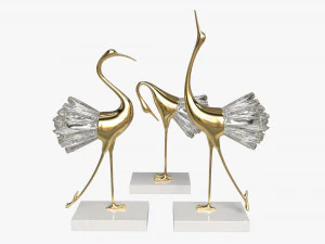 Decorations for desk and shelves 3D Model