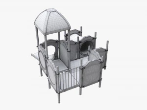 Small playground objects 3D Model