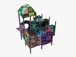 Small playground objects Modelo 3D