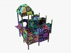 Small playground objects 3D Model