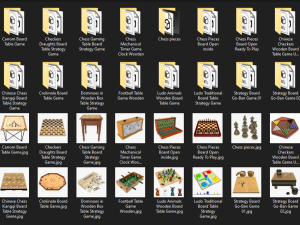 Table games 3D Model