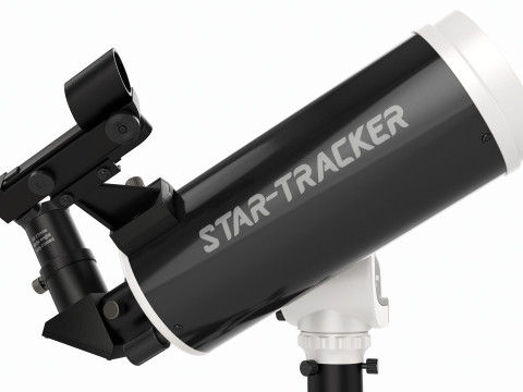 Amateur compact go-to automatic telescope with tripod 3D 모델
