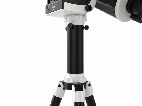 Amateur compact go-to automatic telescope with tripod 3D 모델