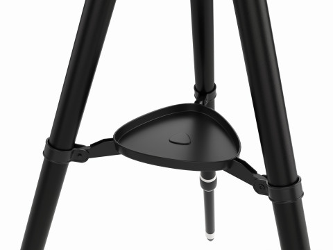 Amateur compact go-to automatic telescope with tripod 3D 모델