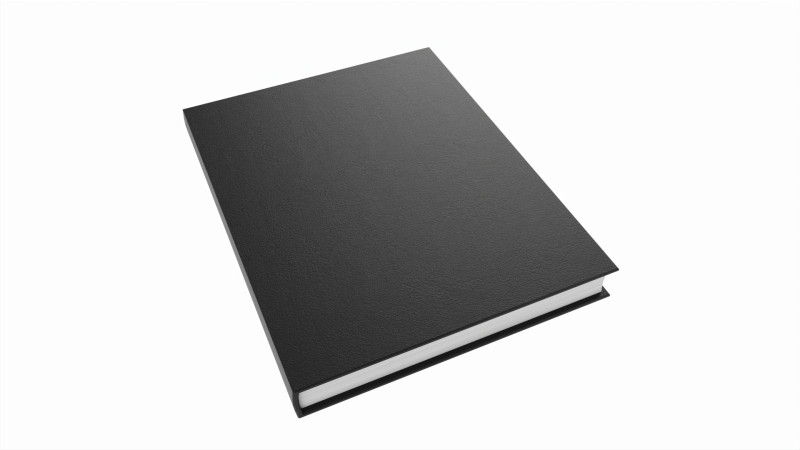 Book with hard cover closed Modèle 3D .c4d .max .obj .3ds .fbx .stl .blend 
