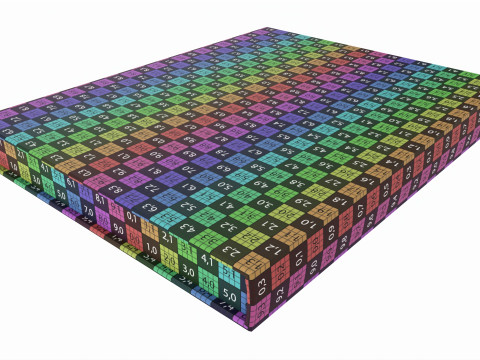 Book with hard cover closed Modèle 3D