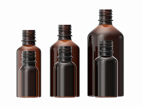 Bottles 6 Set Vitamin and Sport Nutrition 3D Model