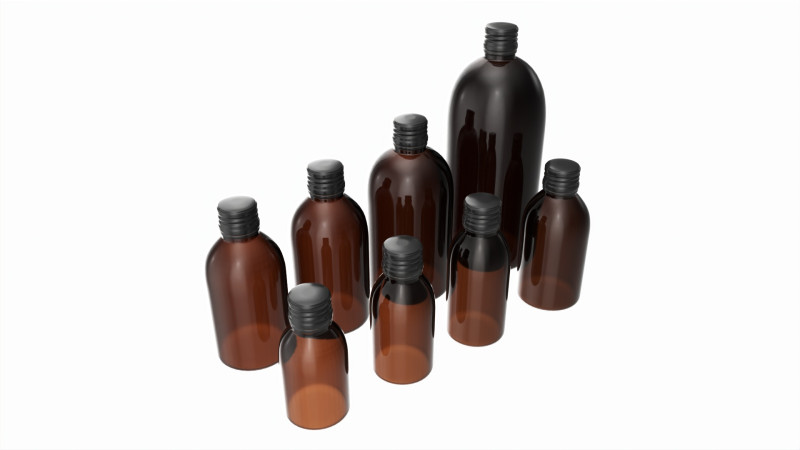 Bottles 8 Set Vitamin and Sport Nutrition Modèle 3D .c4d .max .obj .3ds .fbx .stl .blend 