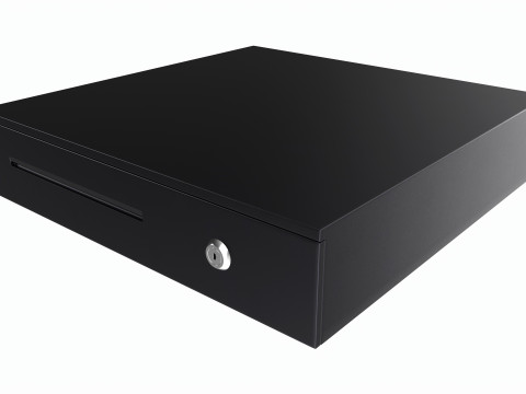 Cash Register Drawer for POS System Modelo 3D