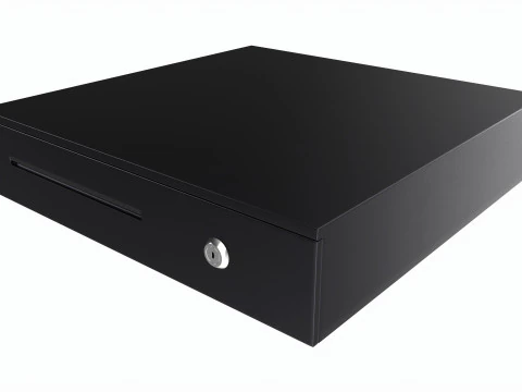 Caj&oacute;n de caja registradora para sistema POS Modelo 3D
