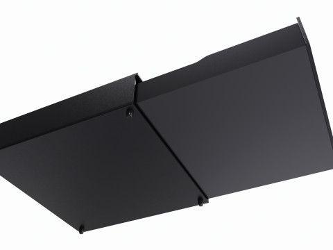 Cash Register Drawer for POS System open Modelo 3D