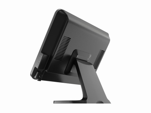 Cash Register POS with Touch Screen 3D 모델