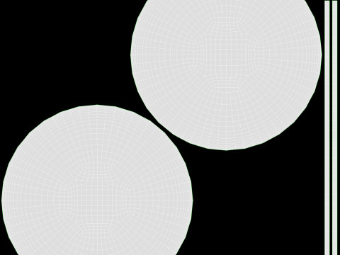 Classic magnifying glass 3D Model