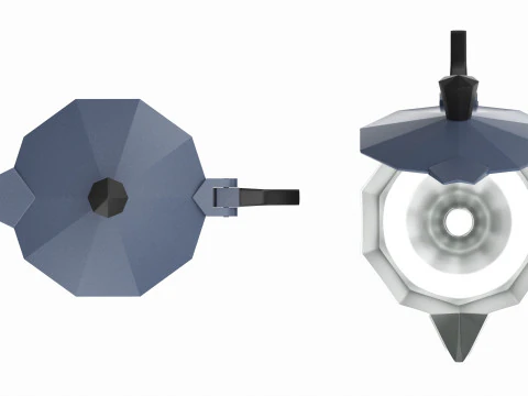 Classic stovetop espresso coffee maker 3D Model