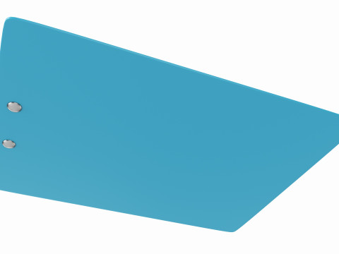 Clipboard writing pad A4 Model 3D