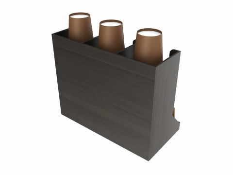 Coffee and tea station organizer Modèle 3D