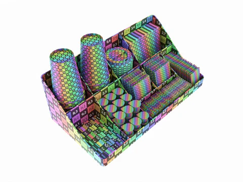 Coffee and tea station organizer large 3D Model