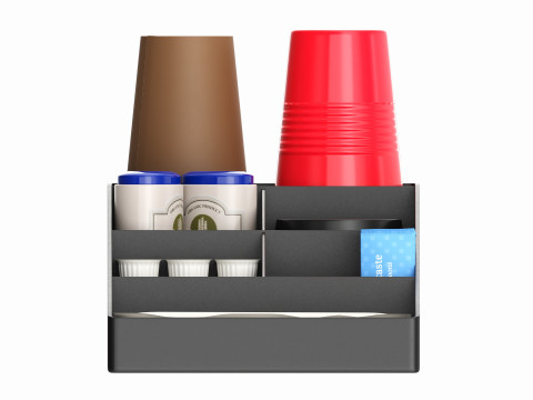 Coffee and tea station organizer small Modelo 3D