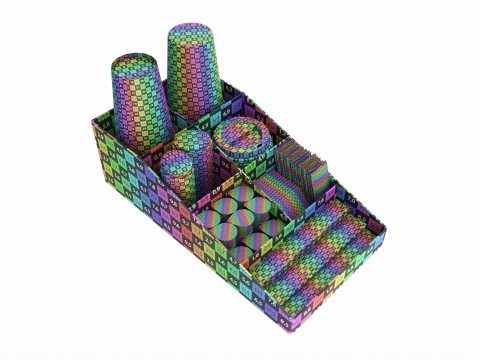 Coffee and tea station organizer small Modelo 3D