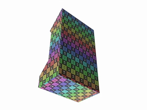 Kaffeebar-Organizerhalter f&uuml;r Zuckersirup, Tee 3D Modell