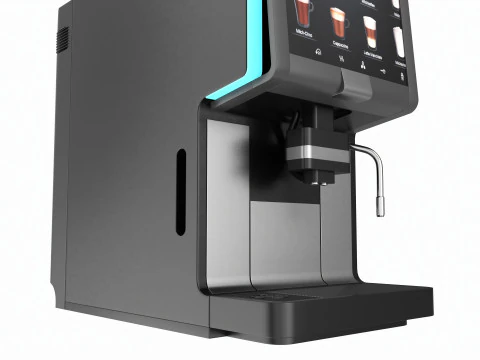 Commercial automatic coffee machine 3D Model