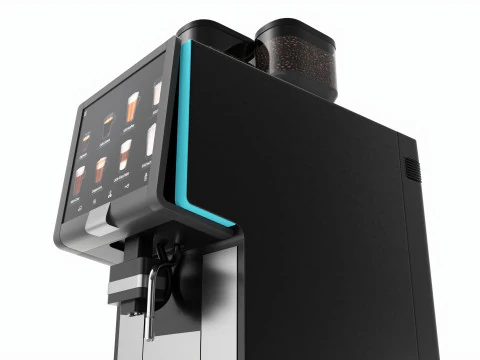 Commercial automatic coffee machine 3D Model