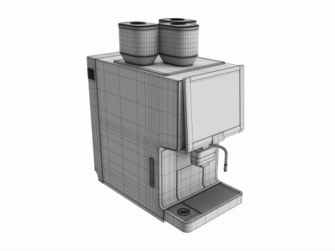 Commercial automatic coffee machine 3D Модель