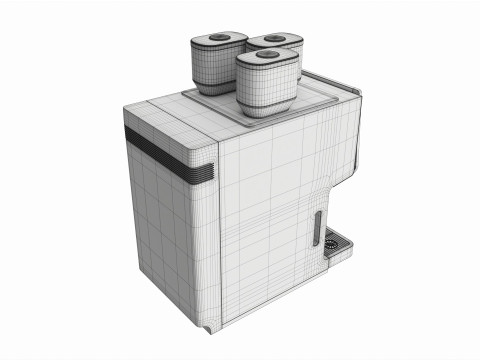 Commercial automatic coffee machine 3D Модель