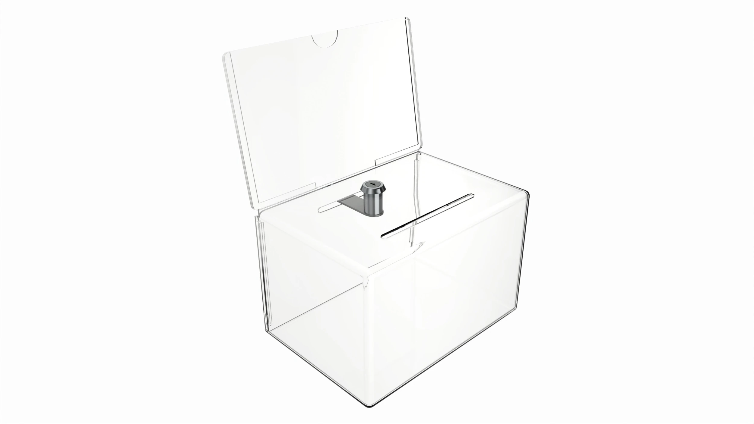 Bağış Kutusu 3D Model .c4d .max .obj .3ds .fbx .stl .blend 