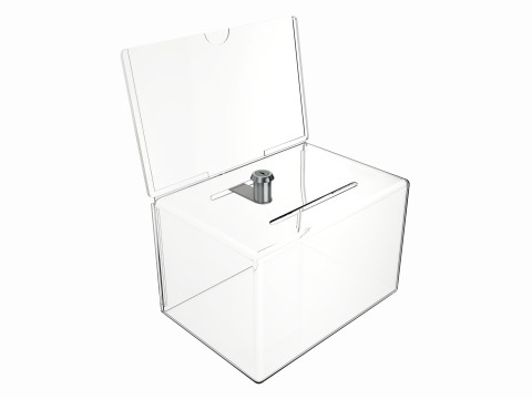Donation Box 3D Model
