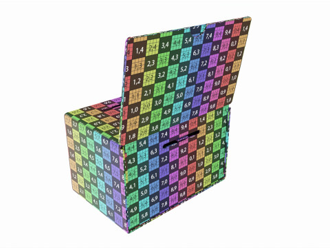 Donation Box 3Dモデル