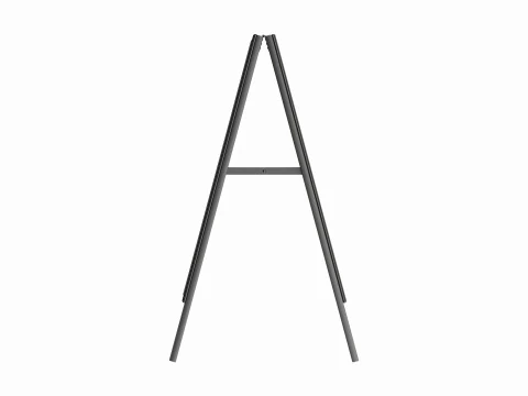 Dual Pavement Sign Poster 3D Model