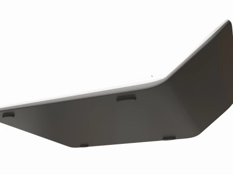 Dual power office calculator 3D Model