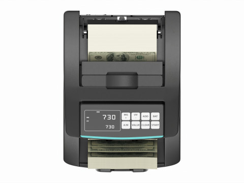 Electronic money counting machine Modello 3D