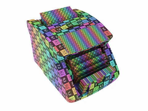 Electronic money counting machine 3D Model